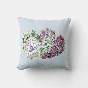 Antiek Valentijn Bouquet Heart Kussen