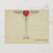 Antiek Valentijn Briefkaart (Achterkant)