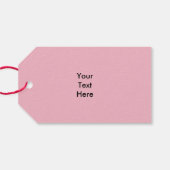 Antiek Valentijn Couple Heart Cadeaulabel (Achterkant Horizontaal)