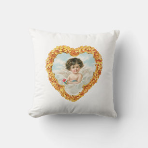 Antiek Valentijn Cupid Kussen