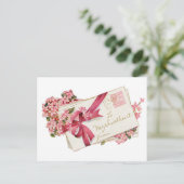 Antiek Valentijn Feestdagenkaart (Staand voorkant)