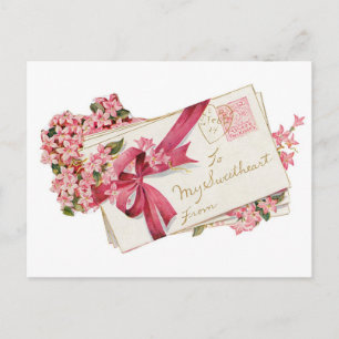 Antiek Valentijn Feestdagenkaart