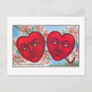 Antiek Valentijn Feestdagenkaart