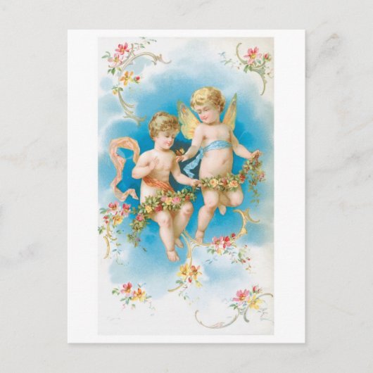 Antiek Valentijn Feestdagenkaart (Voorkant)