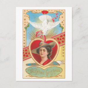 Antiek Valentijn Feestdagenkaart