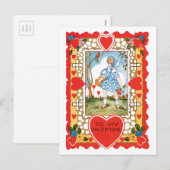 Antiek Valentijn Feestdagenkaart (Voorkant / Achterkant)