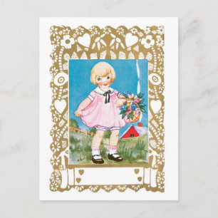 Antiek Valentijn Feestdagenkaart