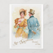 Antiek Valentijn Feestdagenkaart (Voorkant)