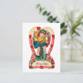 Antiek Valentijn Feestdagenkaart (Staand voorkant)