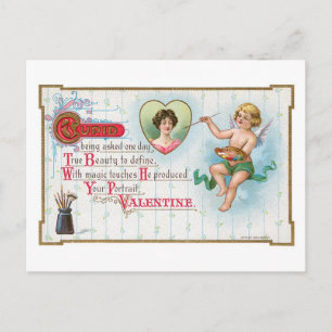 Antiek Valentijn Feestdagenkaart