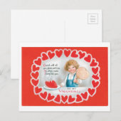 Antiek Valentijn Feestdagenkaart (Voorkant / Achterkant)