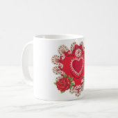 Antiek Valentijn Koffiemok (Voorkant links)