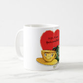 Antiek Valentijn Koffiemok (Voorkant links)
