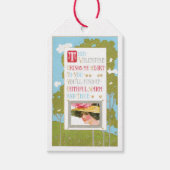 Antiek Valentijn Lady Cadeaulabel (Voorkant)