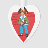 Antiek Valentijn Ornament (voorkant)