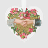 Antiek Valentijn Ornament (voorkant)