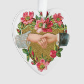 Antiek Valentijn Ornament (voorkant)