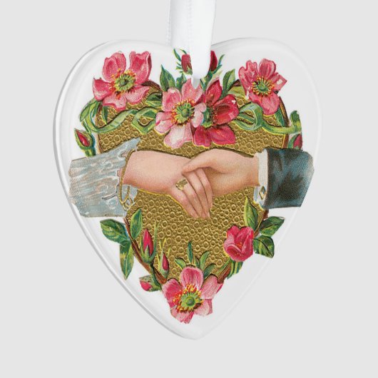 Antiek Valentijn Ornament (voorkant)