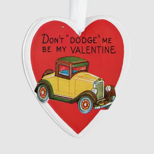 Antiek Valentijn Ornament (voorkant)
