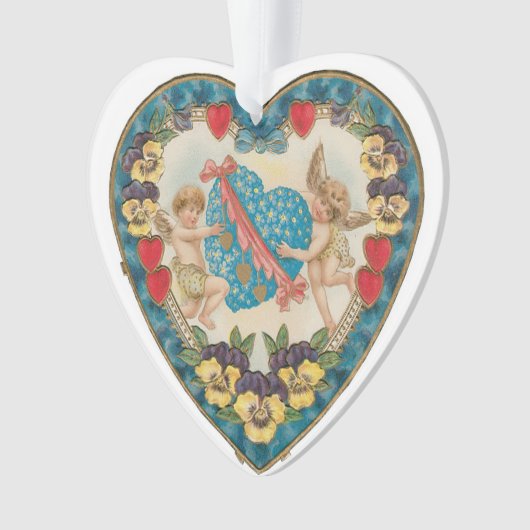 Antiek Valentijn Ornament (voorkant)