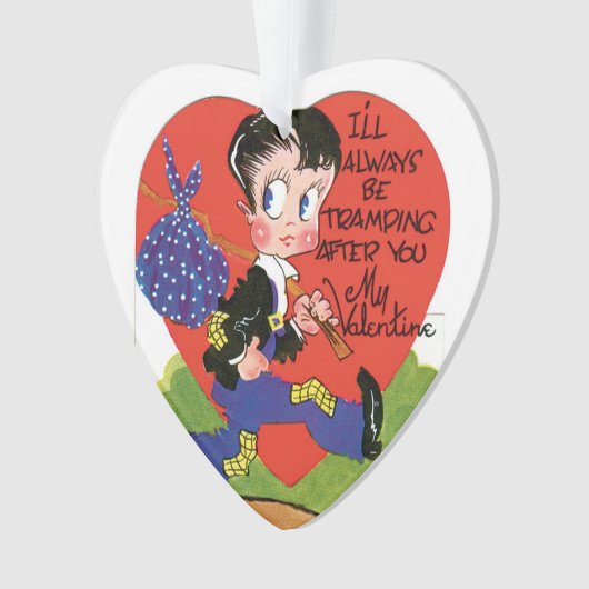 Antiek Valentijn Ornament (voorkant)