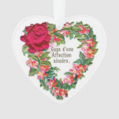 Antiek Valentijn Ornament (voorkant)