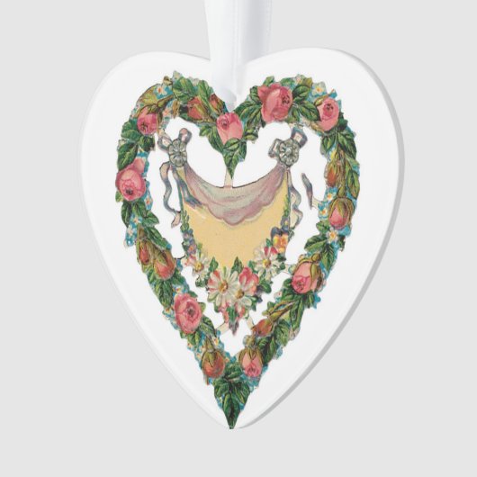 Antiek Valentijn Ornament (voorkant)