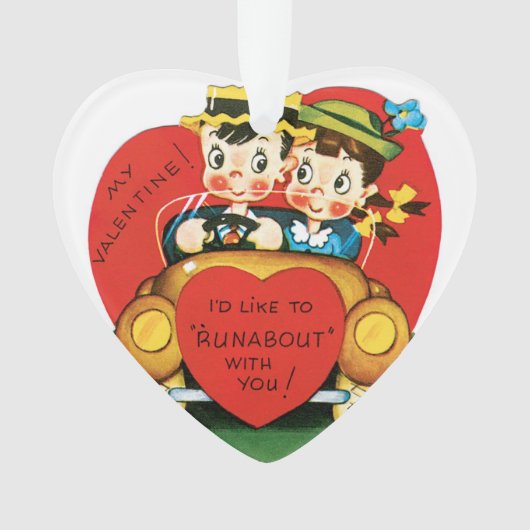 Antiek Valentijn Ornament (voorkant)