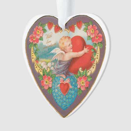 Antiek Valentijn Ornament (voorkant)