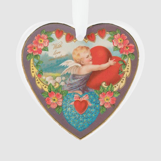 Antiek Valentijn Ornament (voorkant)
