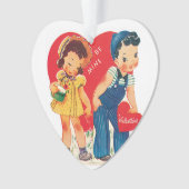 Antiek Valentijn Ornament (voorkant)