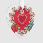 Antiek Valentijn Ornament (voorkant)