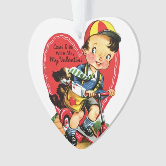 Antiek Valentijn Ornament (voorkant)