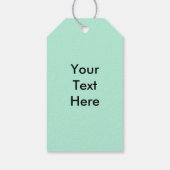 Antiek Valentijn ventilator Cadeaulabel (Achterkant)