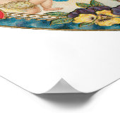  Antiek Valentijnsdag, Angels in een hart Poster (Hoek)