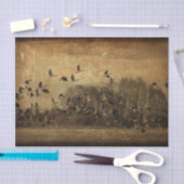 Antiek van ganzen Tissuepapier (Craft)