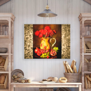 Antiek Vasvetblazer Canvas Afdruk