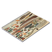 Antiek Veendervogel Wilde Kunst Notitieboek (Linkerzijde)