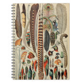 Antiek Veendervogel Wilde Kunst Notitieboek (Voorkant)