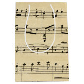 Antiek vel muziek medium cadeauzakje (Voorkant)