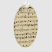 Antiek vel muziek ornament (voorkant)