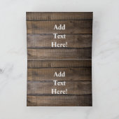 Antiek veld Boerderij rode vrachtwagen Bedankkaart (Binnen)