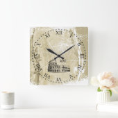 Antiek verblindend Romeins oerwandslot Vierkante Klok (Huis)