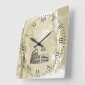 Antiek verblindend Romeins oerwandslot Vierkante Klok (Hoek)