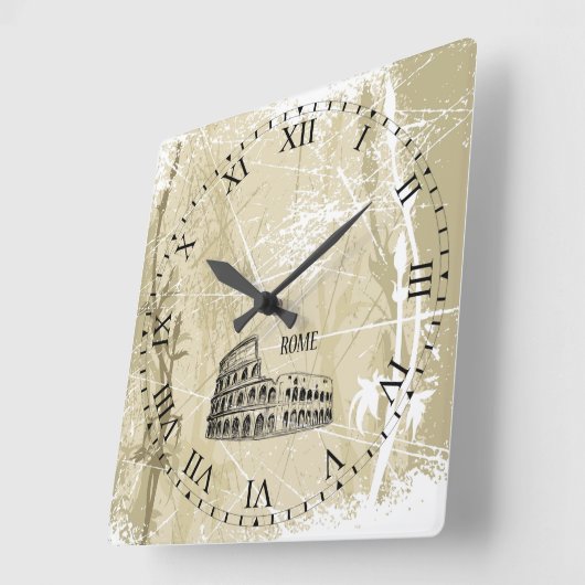 Antiek verblindend Romeins oerwandslot Vierkante Klok (Hoek)