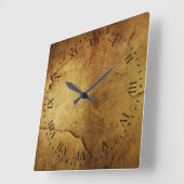 Antiek verblindende Romeinse muur klok (Hoek)