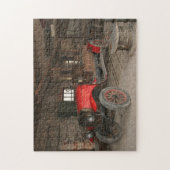 Antiek verbrandingsmotor legpuzzel (Verticaal)