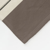 Antiek verduistering van de maan, 1908 fleece deken (Hoek)