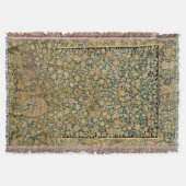 Antiek Verdure Landschap Groen Tapestry Print Deken (Voorkant)