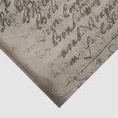 Antiek vergeeld perkamentpapier manuscript journaa tissuepapier (Detail)